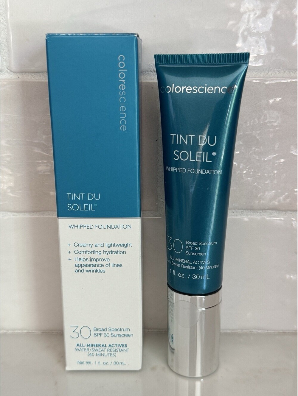 Colorescience Tint du Soleil SPF 30 UV Protective Foundation Medium 1oz